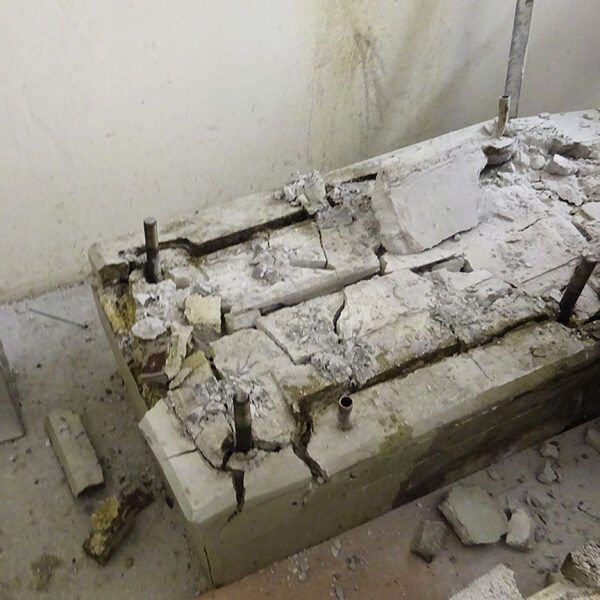 Betono postamento demontavimas BETONAMIT