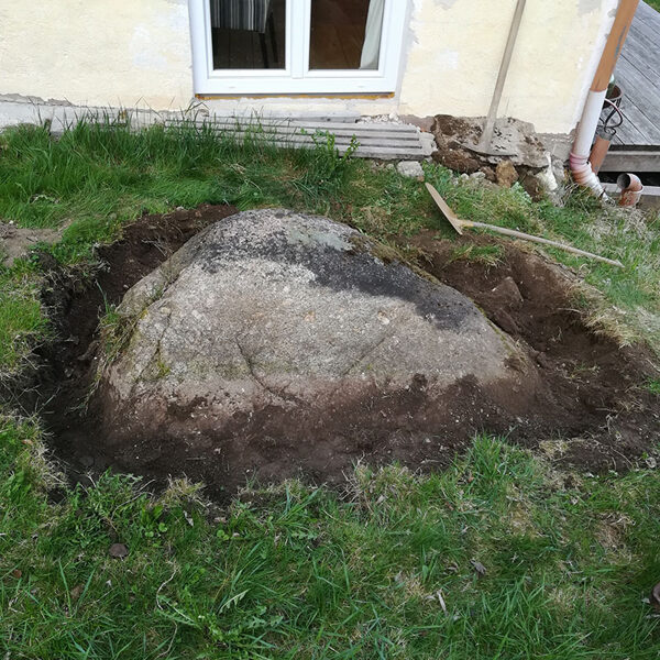 Akmenų demontavimas su BETONAMIT